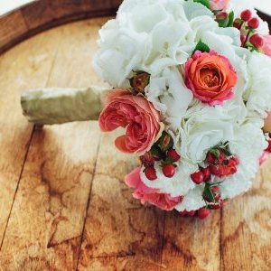 Bouquet de la mariÃ©e rond